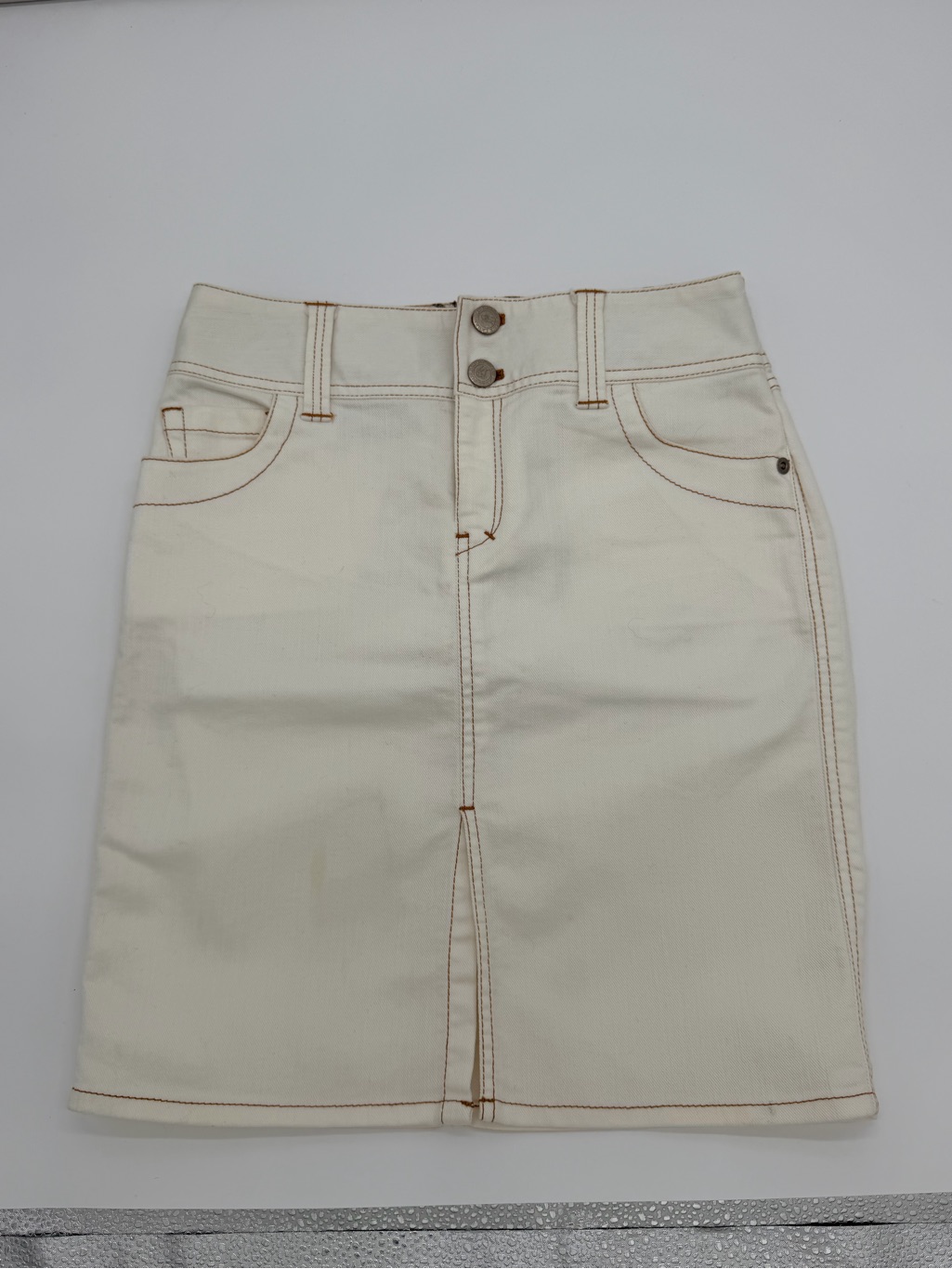 Burberry London Blue Label Denim Skirt